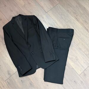 Classic Black Boys Two-Piece Suit Jacket & Pants Isaac Mizrahi